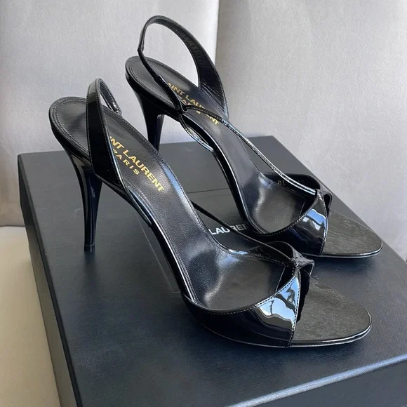 Saint Laurent heeled sandals - Picture 2 of 9